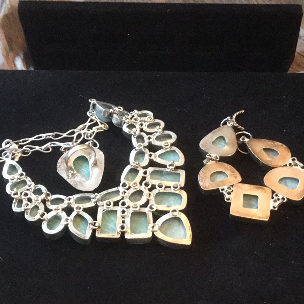 💥 AMAZING 💥RARE 3 Piece Genuine Gemstone Set - Picture 6 of 8